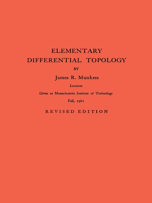 cover image of Elementary Differential Topology